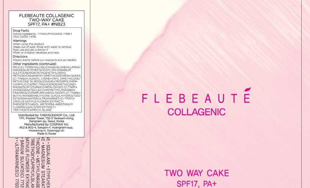 FLEBEAUTE COLLAGENIC TWO WAY CAKE